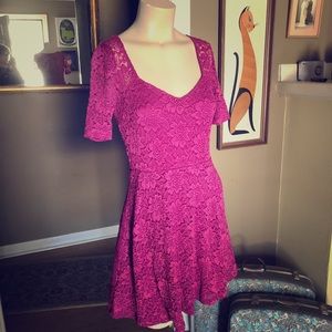 UO Pins and Needles Lace Party Dress